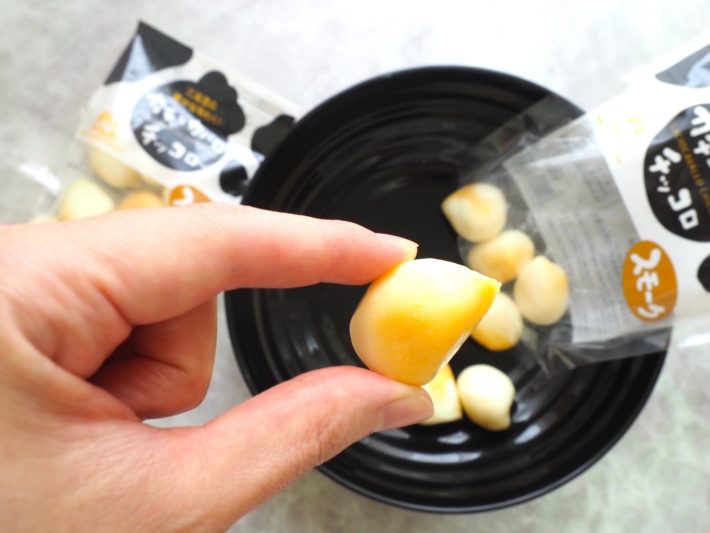 コロンと丸いチーズ。