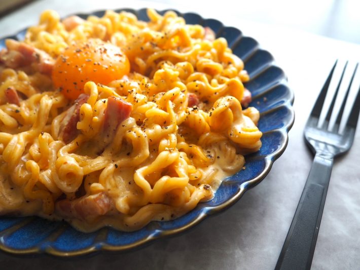 辛ラーメンをアレンジしてみた！