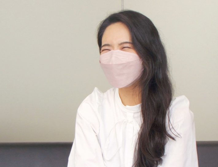 「夜も朝もしっかり塗ってください！」と高田さん