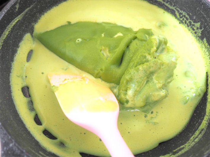 一気にかたまってきました。