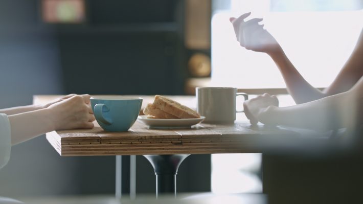 カフェ・女性