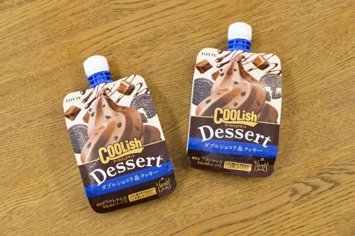 新作「クーリッシュデザート ダブルショコラ＆クッキー」（希望小売価格・税込183円）