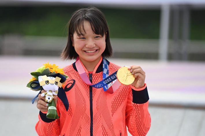 西矢椛選手 日本雑誌協会代表撮影