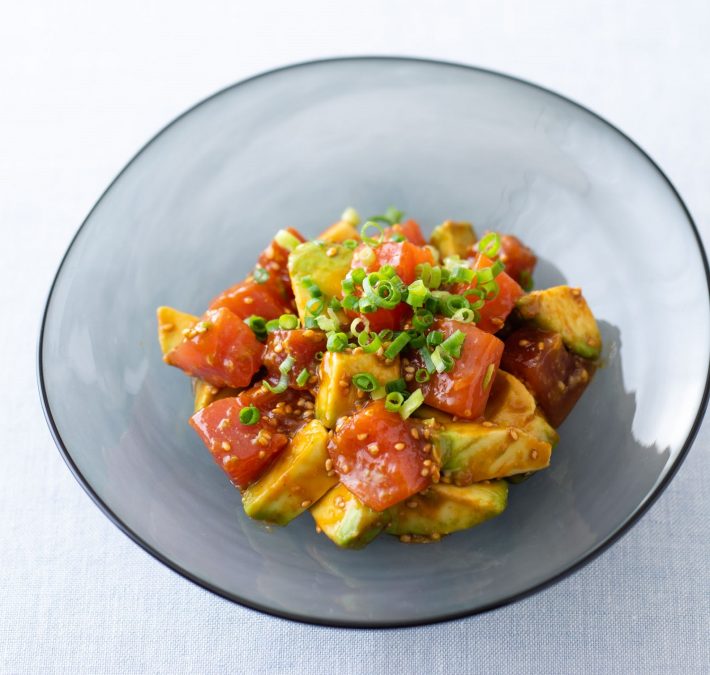 まぐろのアボカド和え