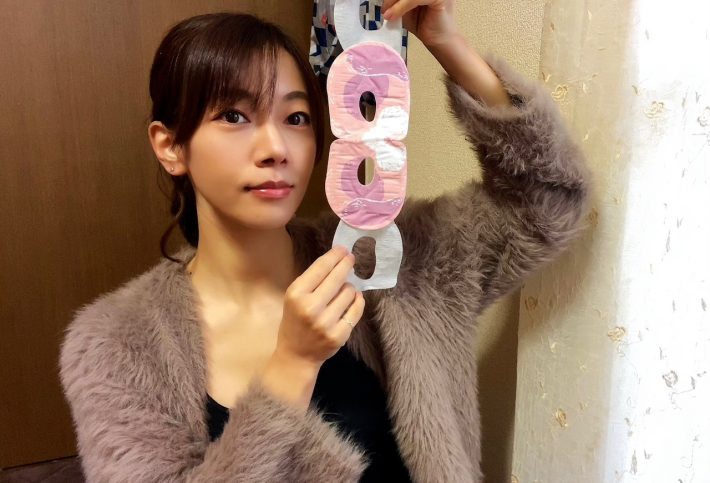 うさぎをつけてみることに