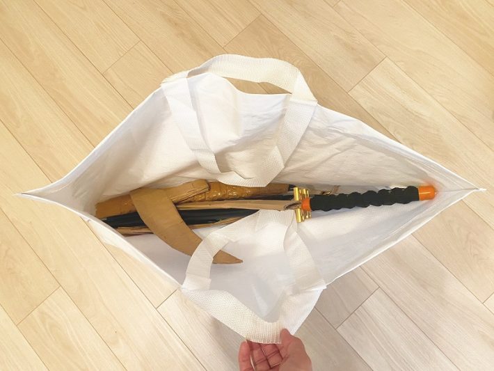 MUJI（無印良品）再生ポリプロピレンバッグ