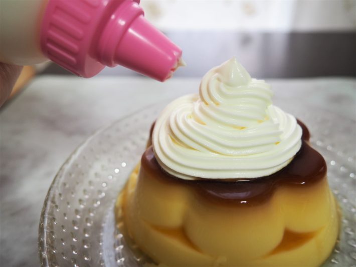 ちゃんとホイップクリームです