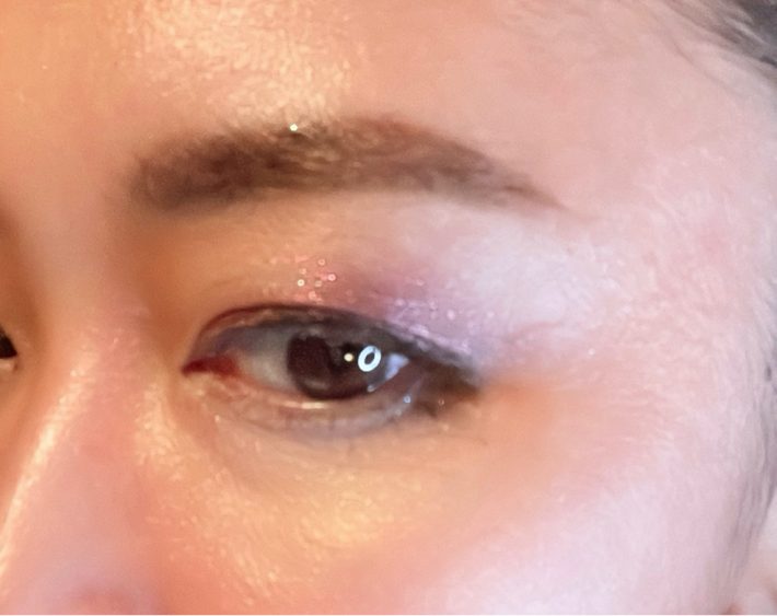 グリッターをオンして目ヂカラが復活した夕刻の筆者