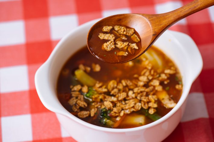 スープ　さじ入れ