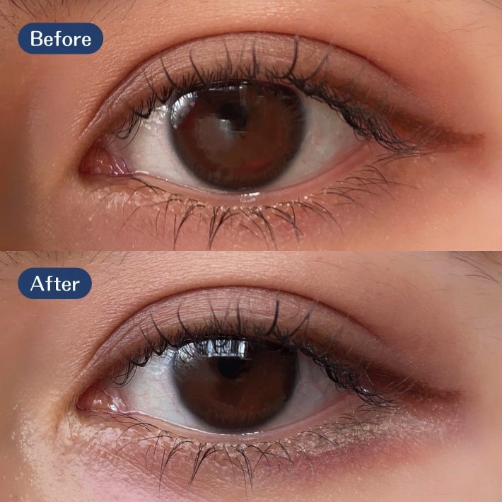 リアルアイズプロデューサーを使った方が目幅が広い印象