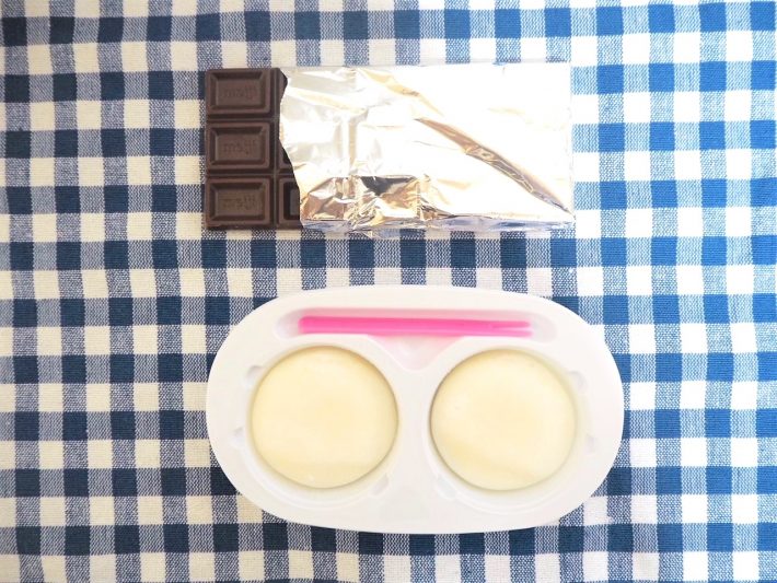 「雪見チョコフォンデュ」材料