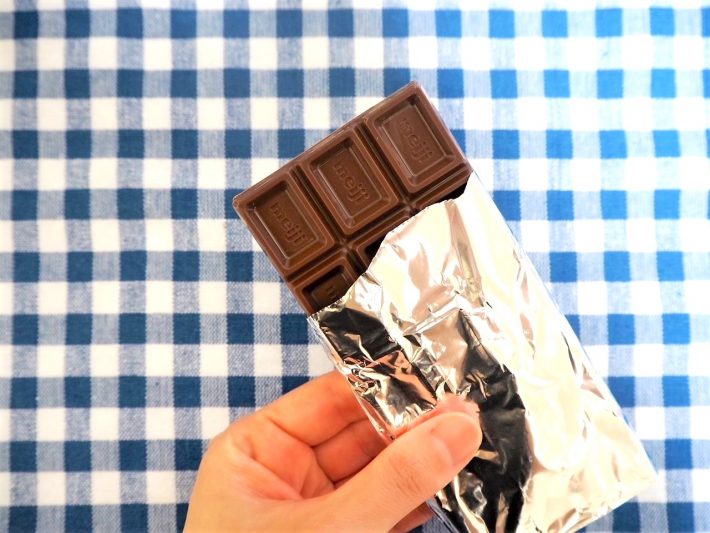 「雪見チョコフォンデュ」板チョコ