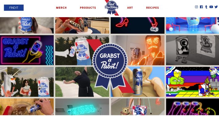 （画像：「パブストブルーリボン」公式サイトより）