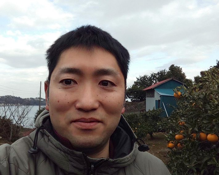神奈川・湯河原にある飛田柑橘園のオーナー、飛田泰典さん
