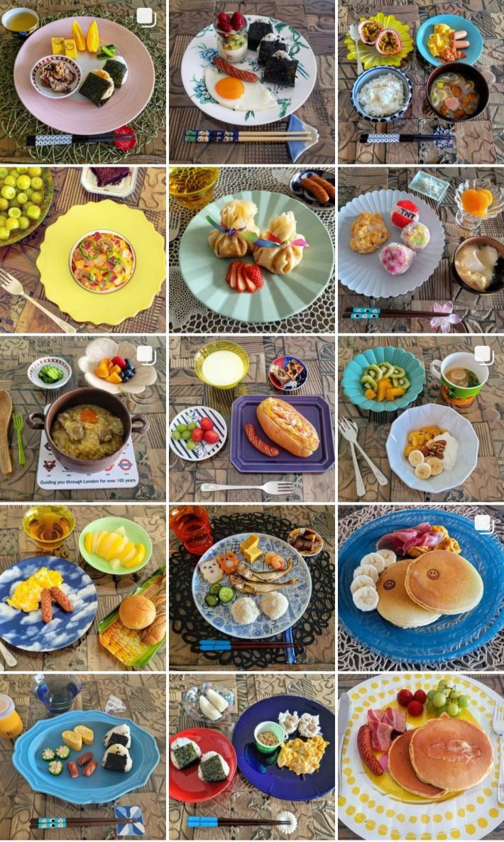 インスタグラム「#スギアカツキこども朝ごはん」で我が子の朝ごはんを紹介しています