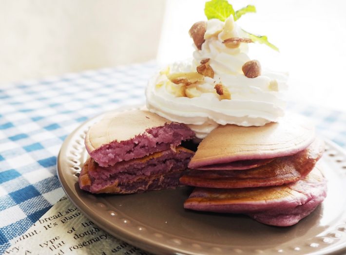 ホイップクリームを絞って完成！