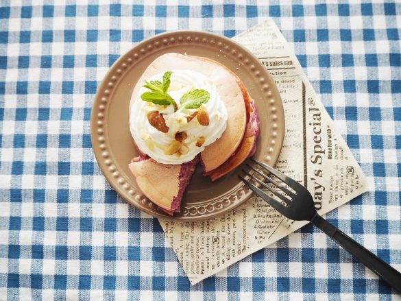 紫芋の素朴な甘みがする優しい味