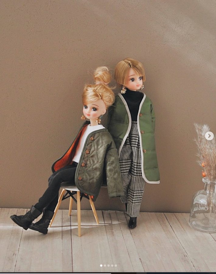 服作りは他の人の投稿を参考にしながら試行錯誤