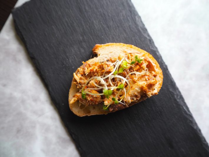 山椒がピリッときいていておいしい！筆者のお気に入り。