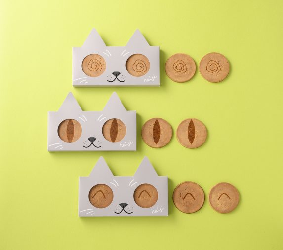 猫の目せんべい「Nekonome」