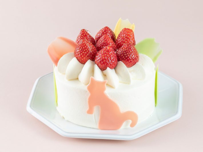 ＜アンドメルシィ＞こねこのショートケーキ