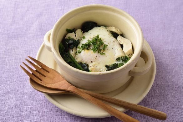 ほうれん草ココット