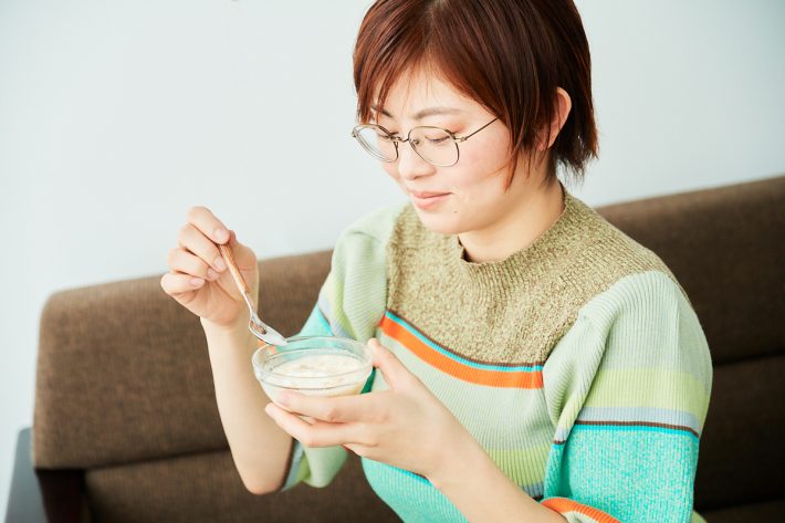 ヨーグルトを実食