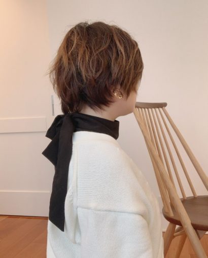 甘めインナー＋カーディガンで春っぽコーディネートをしてみた！