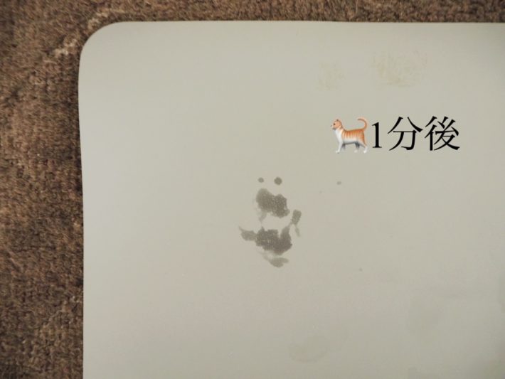 珪藻土パウダー入りバスマット