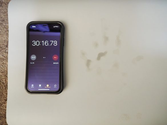 珪藻土パウダー入りバスマット