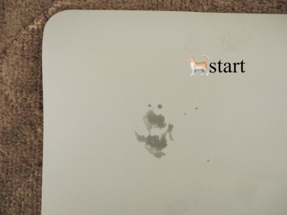 珪藻土パウダー入りバスマット