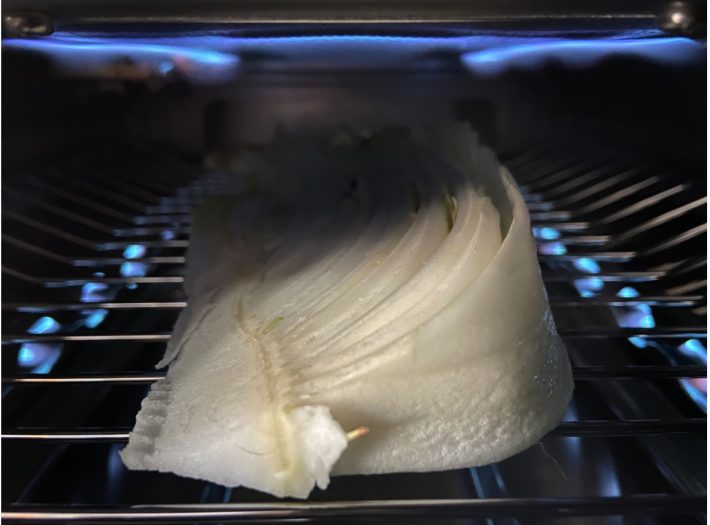 こまめに焼き加減をチェック