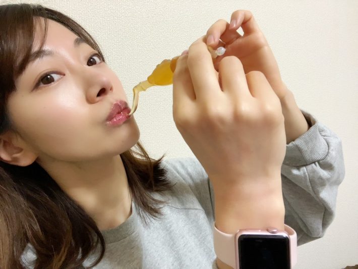 強烈な甘さに喉がカーッと熱くなった