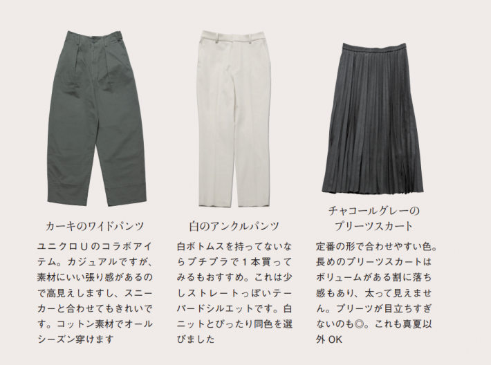 ユニクロで買うべきボトムス