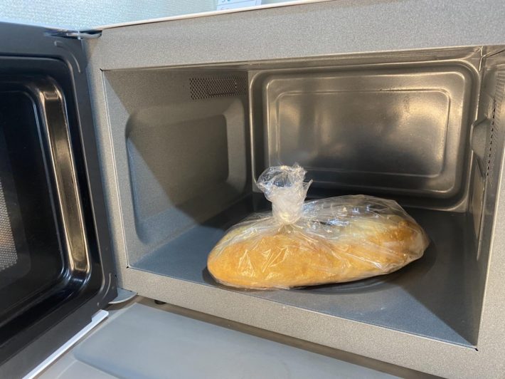 袋の封を閉じたままレンジで温めるのはNG！
