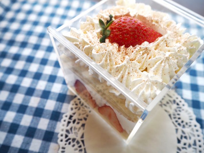 グラスケーキ完成！