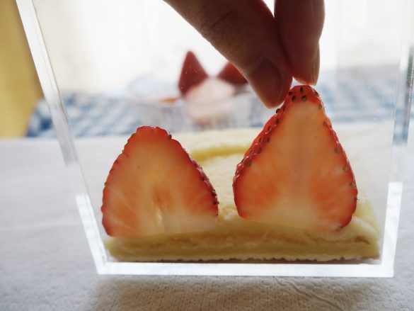 断面が見えるように並べます