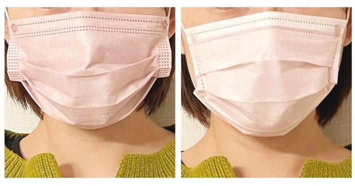 ダイソー「小顔に見えるマスク」の画像