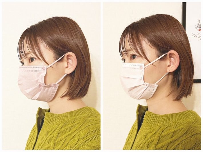 ダイソー「小顔に見えるマスク」の画像