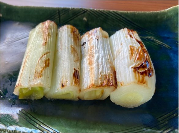ねぎの丸焼き