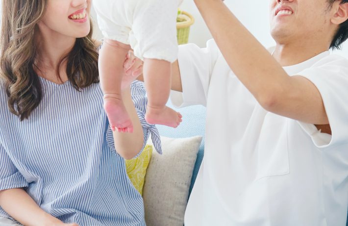 初孫を見せに義実家へ