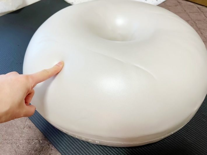 普通にバランスボールよりコンパクト