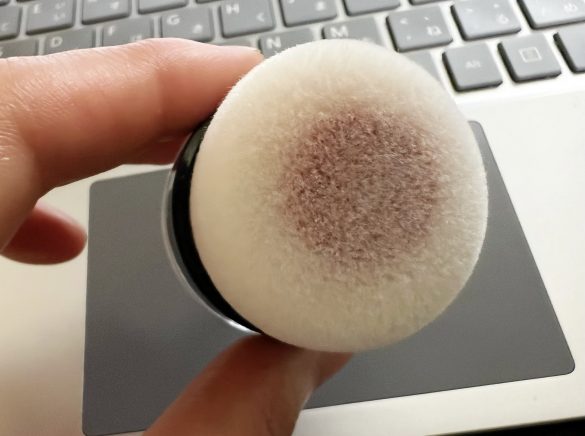 30回くらい叩いて色が出てきた