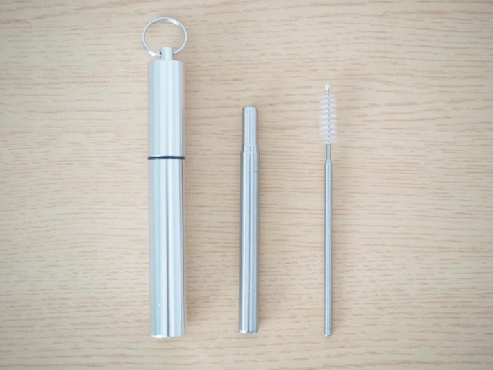 ダイソーのステンレスストロー