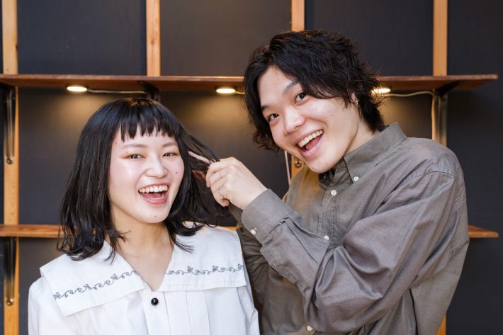 彼の反応は「可愛いのに髪の毛がないのが面白い」