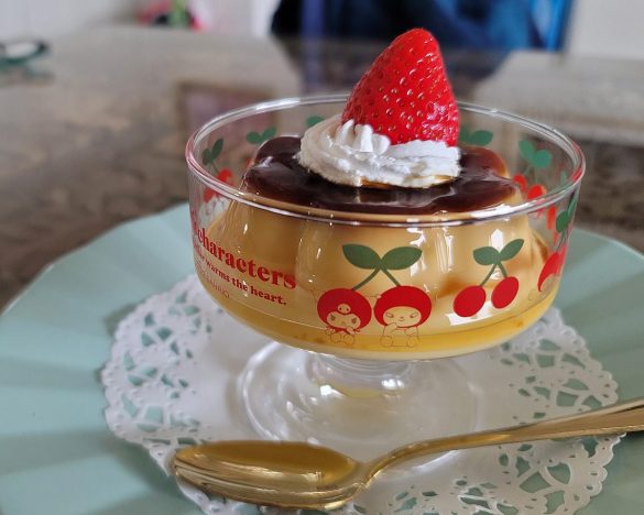 サンリオガラス盛り付け