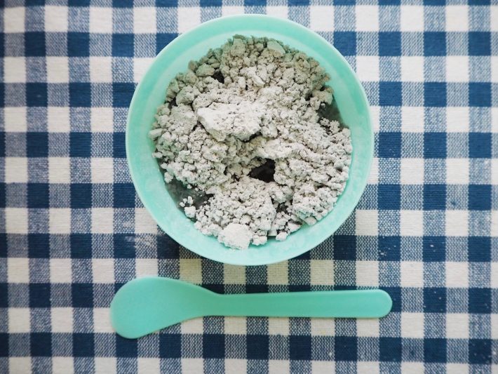 粒子が細かい粉です