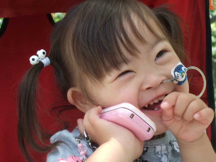 小さい頃の菜桜さん。