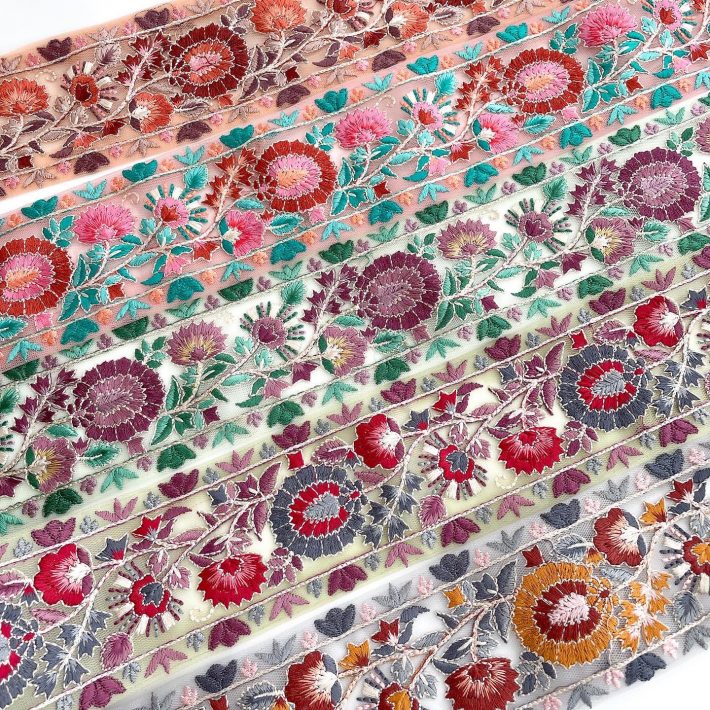 なにこれ！インドの刺繍リボンが素敵