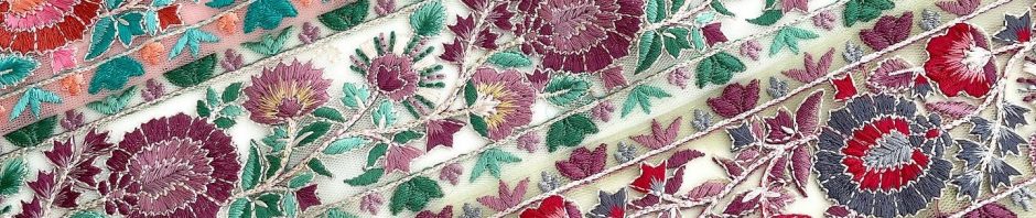 なにこれ！インドの刺繍リボンが素敵